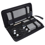5inch/10inch Contour Gauge Set with 6-Folding Ruler Metal Lock Shape Duplicator 67JE