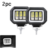 5 Inch 6D Lens Round Square Led Work Light For Car 4WD ATV SUV UTV Trucks Niva 4x4 Offroad Motorcycle 12V 24V Driving Fog Lights