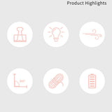 Necklace Fan Mini Bladeless Handheld Fan Portable USB Rechargeable Personal Neck Fan Mobile Phone Lens Selfie Lamp Clip Fan