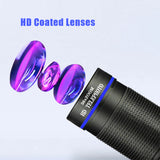 4 in 1 Phone Camera Telephoto Lens 36X Zoom Clip-on Telecope Macro Fisheye Wide Angel Lens Kit For iPhone Samsung Xiaomi Huawei