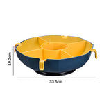 Hot Pot Draining Platter Double Layer Hot Pot Storage Platter Multifunctional Multi Grid Household Portable Kitchen Accessories