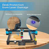 TWO TREES Laser Engraver Honeycomb 500x500mm Work Area Working Table Measurement for CO2/Diode/Fiber Laser Machine Clean Cutting