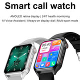 Smart Watch HK28 Amoled Screen Men Bluetooth Call AI Voice Music Control Health Monitor Sports Women Wristwatch Smartwatch