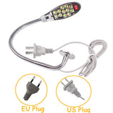 Super Bright 12/18 LED Sewing Machine Light Multifunctional Flexible Industrial Work light Lamp for Workbench Lathe Drill Press