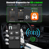 HD110 Diesel Truck Scanner OBD2 Bluetooth DPF Regen for Detroit Paccar Engine Diagnostic Scan Tool