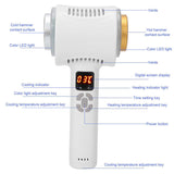 100-240V Hot Cold Hammer Face Massager Rechargeable Household Color Light Skin Rejuvenation Massager Skin Beauty Machine