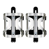 2pcs Bicycle Water Bottle Holder Cage with Straps Cycling Bike Bottle Attachment Mount with Bolts Tools For Cycling Equipment