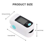 5pcs Fingertip Pulse Oximiter Medical De Pulso Blood Oxigen Meter Oximetro De Dedo Saturation Heart Rate Oxygen Monitor Health C
