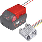 Battery Adapter Regulator For 18V Li-Ion Battery Power Source Converter Buck Converter For Power Wheels Adaptor 18V-12V 3A