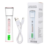 Nano Facial Mister Mini Atomization Eyelash Extensions Face Mist Facial Humectant Steamer Cool Hydration Sprayer Beauty Skincare