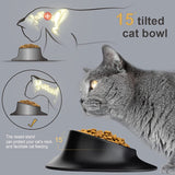 Doulble Dog Bowls Stainless Steel Antislip Cat Bowl Dog Food Water Bowls Outdoor Travel Portable Puppy Food Container Feeder