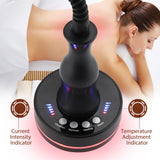 Electric Massage Brush Vibrating Hot Compress Scraping Dredge Meridian Collaterals Infrared Heating Body Shaping Beauty Tool