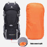 50l & 60L Waterproof Hiking Backpack Woman Outdoor Trekking Camping Bag Army Man Hunting Mountain Backpacks Rain Cover Rucksack