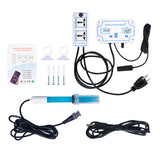 3-in-1 pH/Salinity/TEMP Water Quality Detector pH/TEMP-Salinity 14.00pH Value 0-199.9ppt Salinity Water Quality Tester