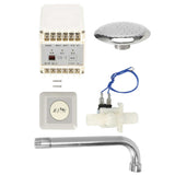 Feuille 220V SPA Control Switch Sauna Heater Automatic Sprinklers Spray System Set Swimming Pool Equipment gear for trimmer