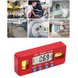 Magnetic Horizontal Angle Meter Electronic Digital Protractor Level Inclinometer