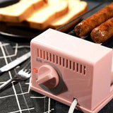 Electric Sausage Machine, Multifunction Hot Dog Kebab Machine Teppanyaki Barbecue Grill, Steak DIY Hamburger Baking Make