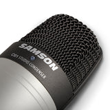 100% Original SAMSON C01 Condenser Microphone and SP01 shock mount for recording vocals, acoustic instruments and for drum mic