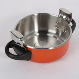 Dual-Use Gas Induction Pressure Cooker Soup  Cooker Universal Pot Stainless Steel Mini Pressure Cooker Safe And Easy To Clean