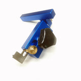 30# Slide Chute Stop Block Aluminum Alloy Limit Block Woodworking Accessory Utility Tool Chute Limit Stop Block
