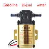 12V 24V electric  gasoline  diesel pump  high-power universal self-priming Golden Silver pump