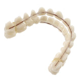 10Set/Box 28pcs/set Resin Teeth Denture Upper Lower Shade A2 Manufactured Artificial Preformed Dentition Oral Care Material Tool