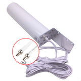 WiFi antennas 4G LTE Outdoor Barrel antenna Waterproof SMA CRC9 TS9 Omni antenne High Gain 698-2700MHz for Huawei Router Modem