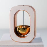 Suction Door Wind Chime Solid Wood Door Reminder Bell Quality Gift Door decor