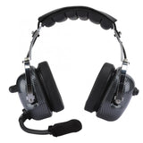 High quality Head Mount Aviation Noise Reduction Headset Racing Noise Canceling Headphone for BAOFENG/Motorola Audifono Metal