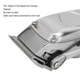 Electric Hair Trimmer Kit Low Noise Digital Hair Clipper Rechargeable for Home for Men