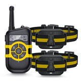 Upgrad 300m Dog training collar Remote Control Electric Shock Vibration Sound with Lock for small large dogs training Supplies