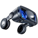 Original VR Virtual Reality 3D Glasses Box Stereo VR Google Cardboard Headset Helmet for IOS Android Smartphone,Bluetooth Rocker