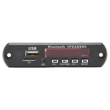 Bluetooth Decoding Board Multifunctional Car MP3 Decoder Board Fit for Cars with LCD Display and Remote Control