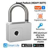High Quality New Model Pad Lock Key Safety Padlock Fingerprint Smart Padlock