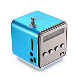 USB Portable Speakers With Fm Radio Digital Support ForMicro SD Card Subwoofer For PC Laptop ForTD-V26 Mini Radio Receiver With