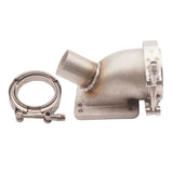 3 Inch Turbo 90 Degree Elbow Adapter T3 / T4 Flange And Flange Kit
