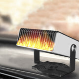 2 In1 Protective Portable Universal ABS Vehicle Demister Defroster 12V Car Heater Low Noise Interior Energy Saving Warmer