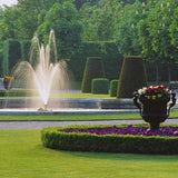 1Pc 1" 1.5" Brass Adjustable Three-layer Flower Fountain Spray Head Center Straight Scattering Sprinklers Landscape Fountains