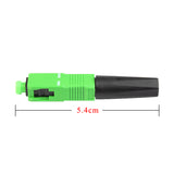 100PCS Supply pre-embedded FTTH SCAPC single fiber optic SCAPC quick connector FTTH Fiber Optic Fast Connector Free shipping