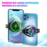 Mini Mobile Phone Cooler Radiator Professional Semiconductor Cooling Fan Heat Sink Game Cooler For Iphone Xiaomi Huawei Samsung