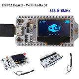 H ELTEC AUTOMATION 868MHz-915MHz SX1276 ESP32 Lora 32 WIFI Development Board with 0.96 Inch OLED Display for Arduino,Unsoldered
