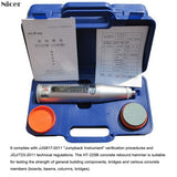 HT-225B Portable Schmidt Hammer Concrete Rebound Test Hammer Concrete Test Hammer High Polymer Material Shell Resiliometer Hot