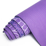 2021 New PVC Beautifully Constellation Printed Yoga Mat 6MM Beginner Non-slip Fitness Mat for Gym Home Travel Pad