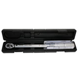 ARITER 1/4 3/8 1/2 Square Drive Torque Wrench 0.5-500N.m Accuracy 3% Car Bike Repair Hand Tools Spanner Two-way Ratchet Key