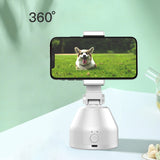 360° Rotation Auto Smart Shooting Selfie Stick Intelligent Follow Gimbal AI-composition Object Tracking Face Stand