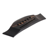 Finest Ebony Acoustic Guitar Bridge for  TL Guitar Luthier Tools
