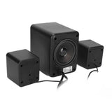 USB Desktop Computer Speaker Dynamic RGB Backlight Laptop Speaker with Subwoofer USB DC 5V for Music Movies Gaming
