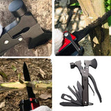 Multifunctional Camping Accessories Survival Tool Christmas Gift Cool Gadget Portable Outdoor Tool Axe Hot sale Guarantee