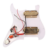 3-layers Pickguard HH02 with Back Cover Accessory Kit for Single Pickup Guitar