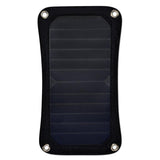 10W 5V Solar Panel Portable Sunpower Solar Cells USB Mobile Phone Photovoltaic Charging Power Bank With Suckers And Carabiner